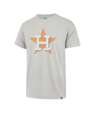 HOUSTON ASTROS LOGO TEE - GREY