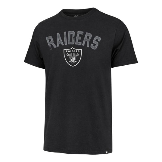 LAS VEGAS RAIDERS NAME/LOGO TEE - BLACK