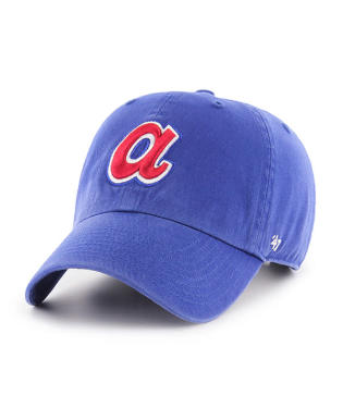 ATLANTA BRAVES 'A' HAT - ROYAL