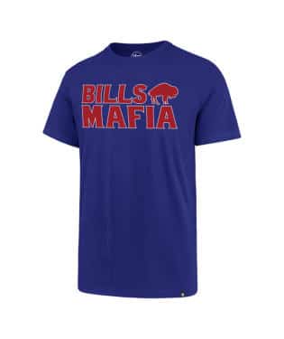 BUFFALO BILL 'BILLS MAFIA' TEE - ROYAL