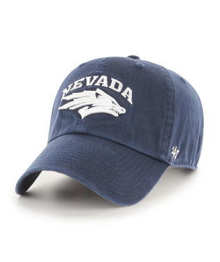 NEVADA WOLF PACK NAME/LOGO HAT - NAVY