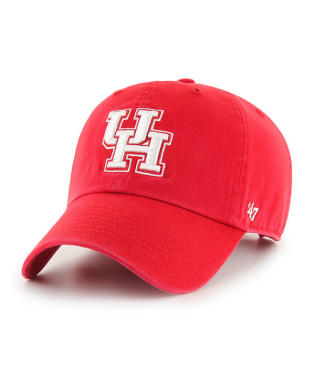 HOUSTON COUGARS 'UH' HAT - RED