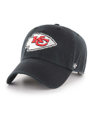 CHIEFS LOGO HAT-BLK
