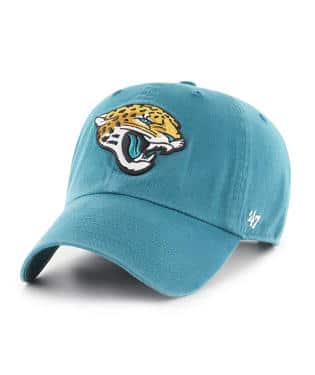 JACKSONVILLE JAGUARS LOGO HAT - DK TEAL