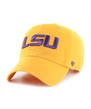 LSU TIGERS ‘LSU’ LOGO HAT – GOLD