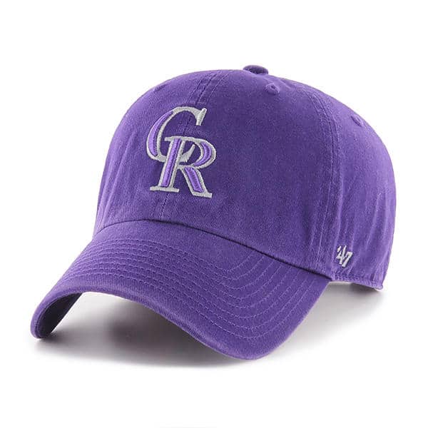ROCKIES LOGO HAT-PUR