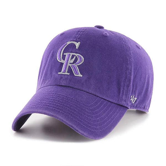 ROCKIES LOGO HAT-PUR
