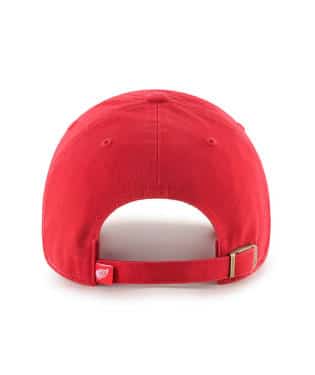 DETROIT RED WINGS LOGO HAT - RED