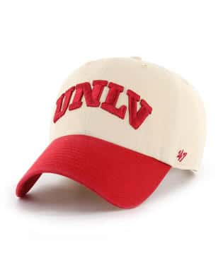 UNLV 2-TONE HAT - NAT/RED